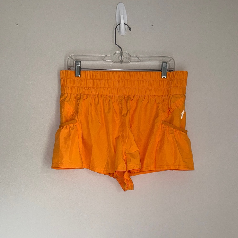 FP Movement by Free People Bright Orange Athletic Shorts